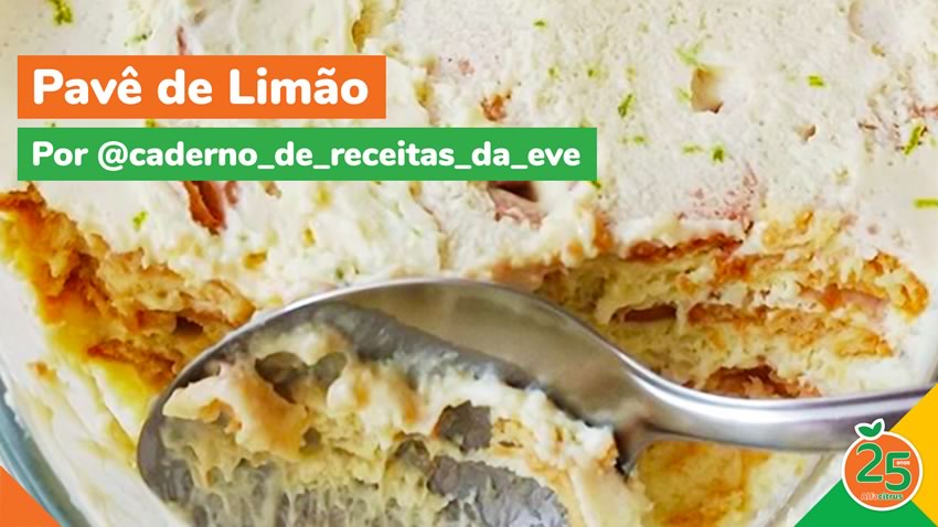 Pavê de Limão – 25 Anos AlfaCitrus