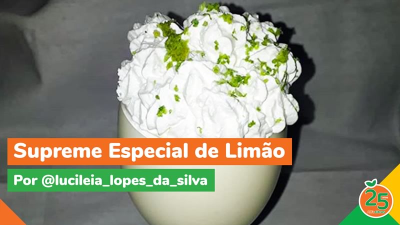 Supreme Especial de Limão – 25 Anos AlfaCitrus