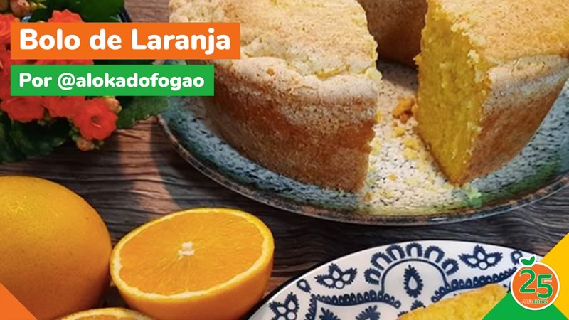 Bolo de Laranja – 25 Anos AlfaCitrus