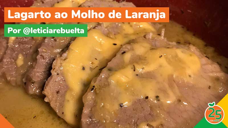 Lagarto no Molho de Laranja – 25 Anos AlfaCitrus