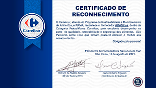 Certificado de Reconhecimento